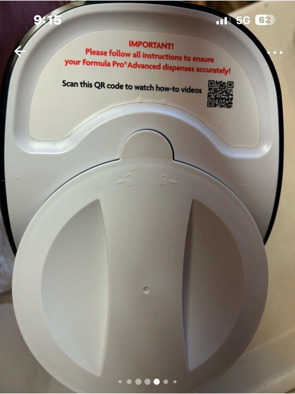 Baby Brezza Formula Pro - White and Gray Automatic Formula Maker - Picture 4 of 8